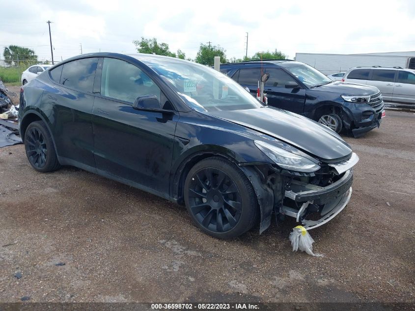 2022 TESLA MODEL Y LONG RANGE - 7SAYGDEE0NF314253