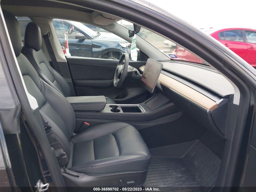 2022 TESLA MODEL Y LONG RANGE - 7SAYGDEE0NF314253