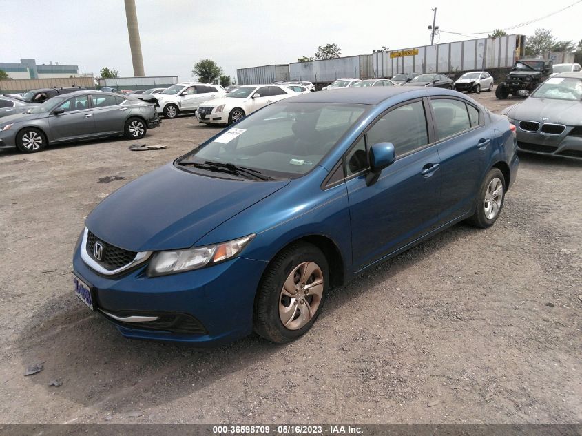 2013 HONDA CIVIC SDN LX - 2HGFB2F5XDH602765