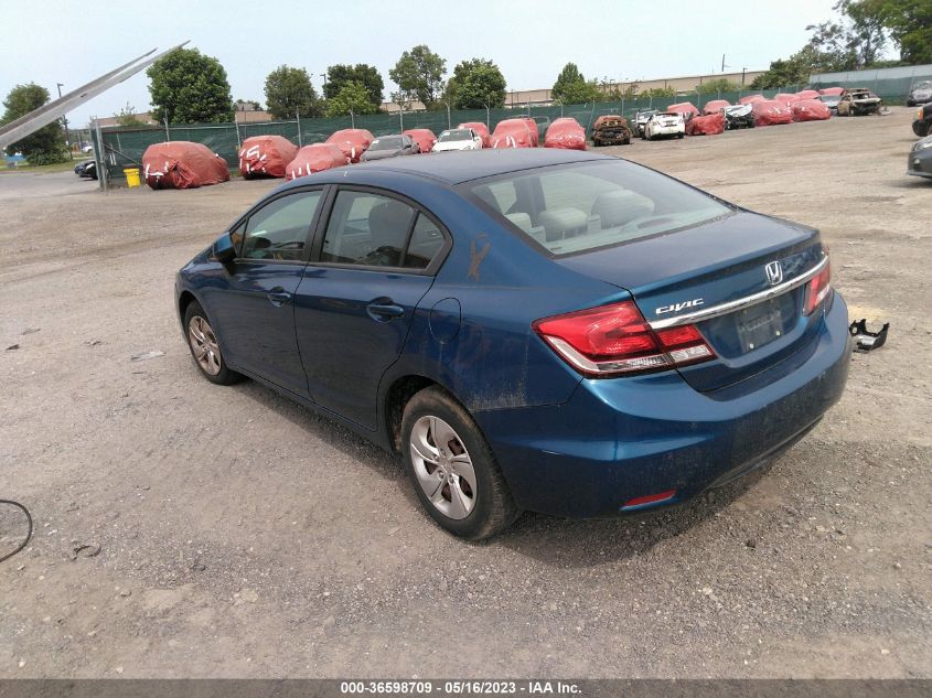 2013 HONDA CIVIC SDN LX - 2HGFB2F5XDH602765