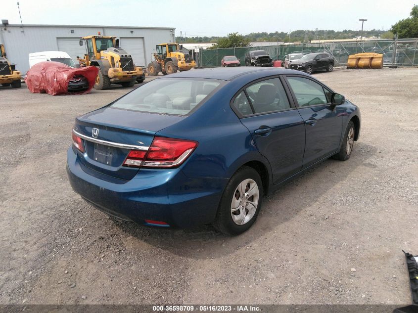 2013 HONDA CIVIC SDN LX - 2HGFB2F5XDH602765