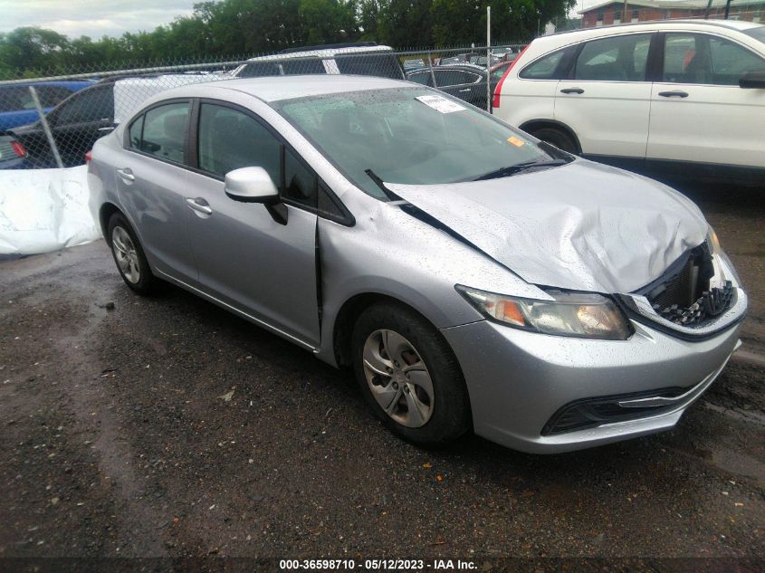 2013 HONDA CIVIC SDN LX - 19XFB2F52DE054626