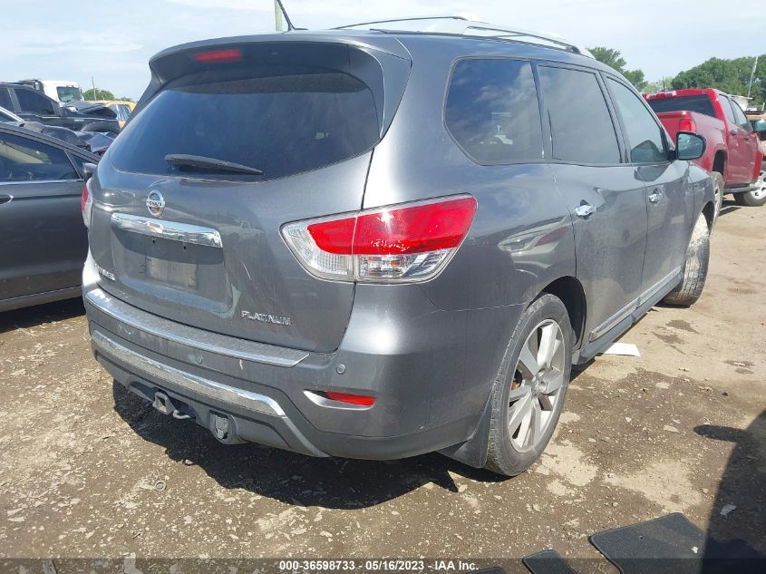 2015 NISSAN PATHFINDER S/SV/PLATINUM/SL - 5N1AR2MN5FC708582