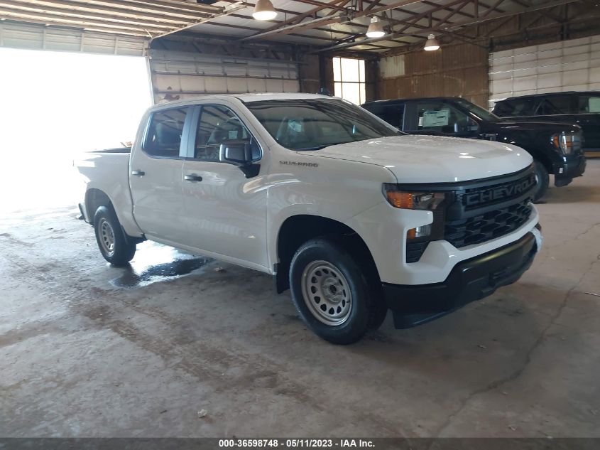 2023 CHEVROLET SILVERADO 1500 WORK TRUCK - 3GCPAAEKXPG272539