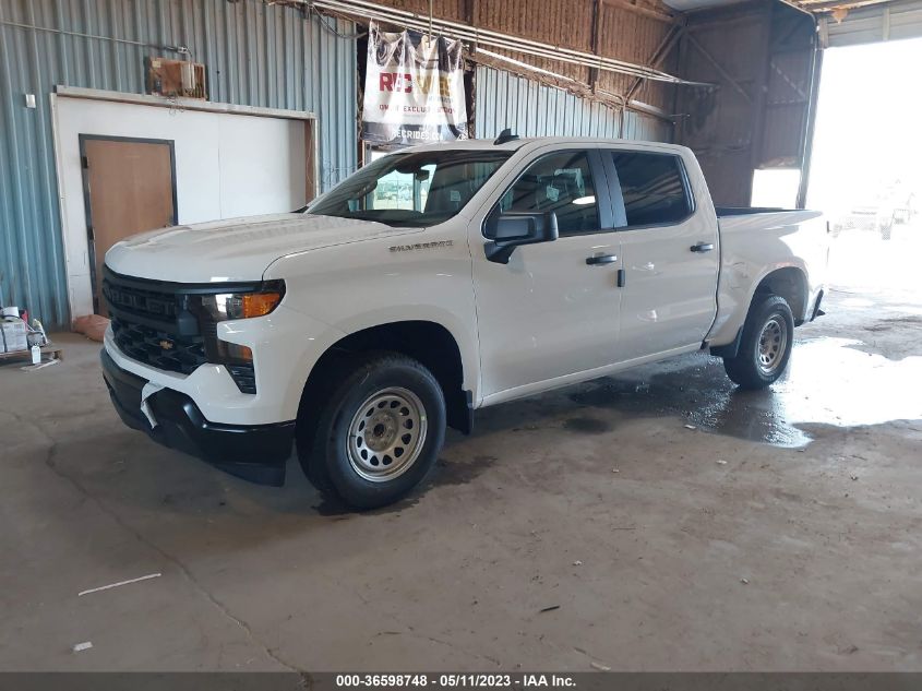 2023 CHEVROLET SILVERADO 1500 WORK TRUCK - 3GCPAAEKXPG272539