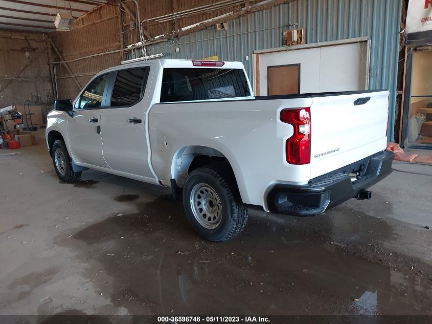 2023 CHEVROLET SILVERADO 1500 WORK TRUCK - 3GCPAAEKXPG272539