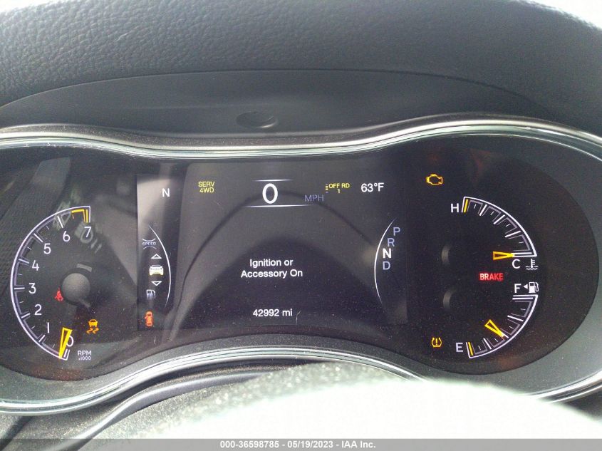 2017 JEEP GRAND CHEROKEE TRAILHAWK - 1C4RJFLG1HC874139