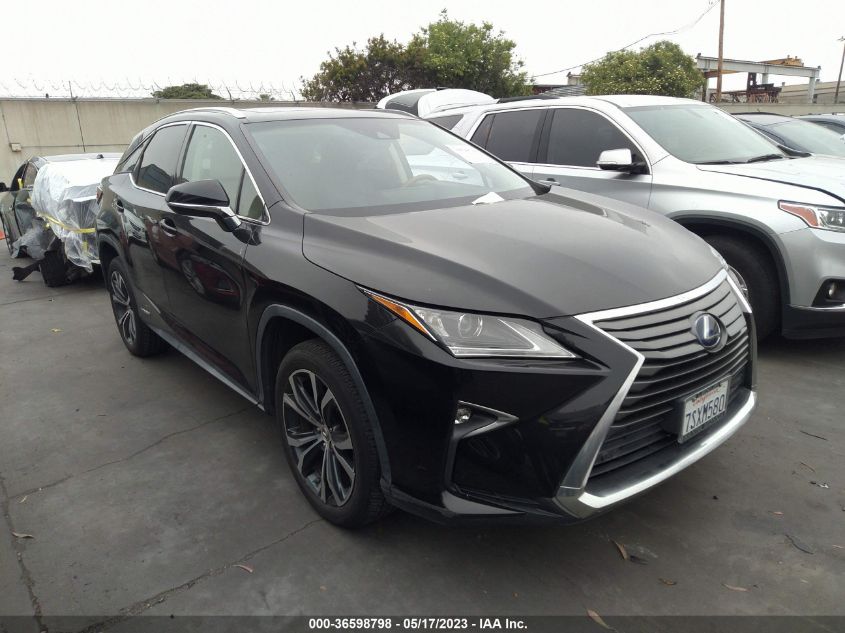 2016 LEXUS RX 450H F SPORT - 2T2BGMCA5GC004962