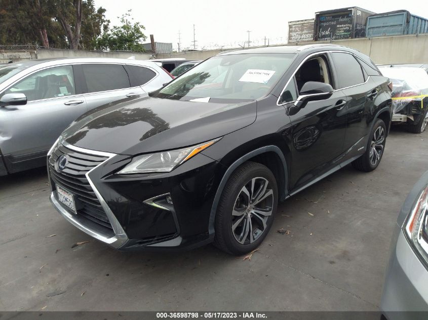 2016 LEXUS RX 450H F SPORT - 2T2BGMCA5GC004962