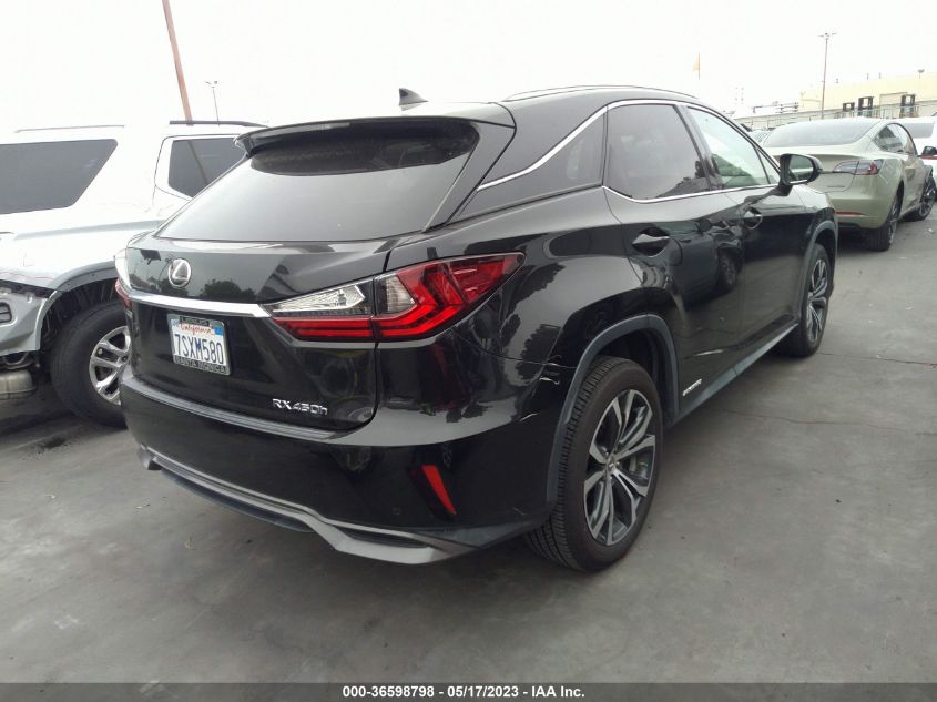 2016 LEXUS RX 450H F SPORT - 2T2BGMCA5GC004962