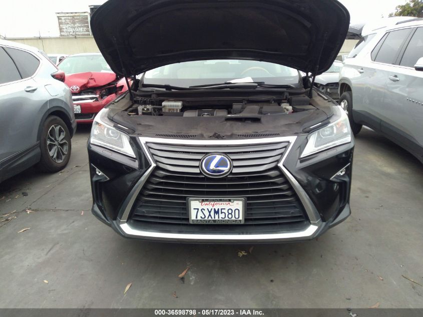 2016 LEXUS RX 450H F SPORT - 2T2BGMCA5GC004962