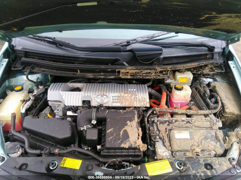 2013 TOYOTA PRIUS ONE/TWO/THREE/FOUR/FIVE - JTDKN3DUXD5593156
