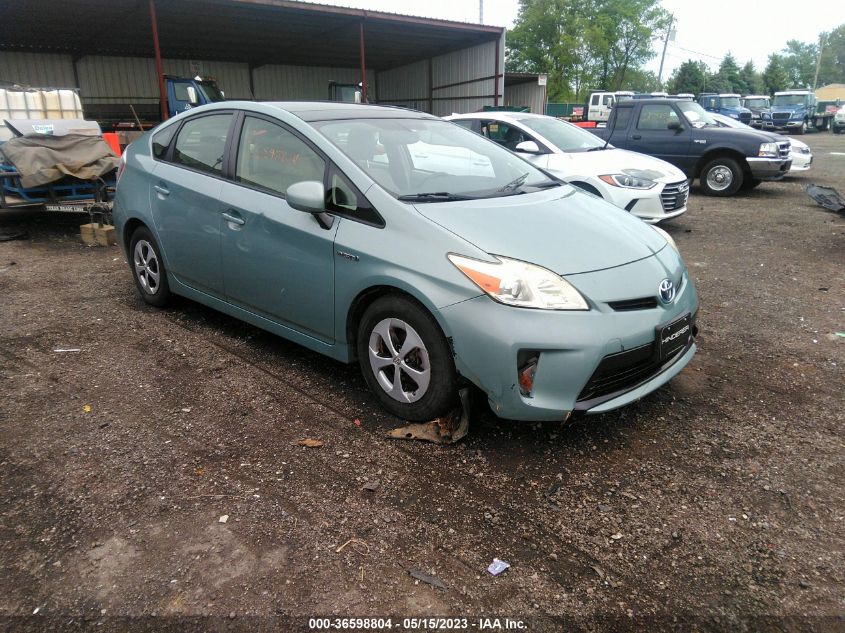 2013 TOYOTA PRIUS ONE/TWO/THREE/FOUR/FIVE - JTDKN3DUXD5593156