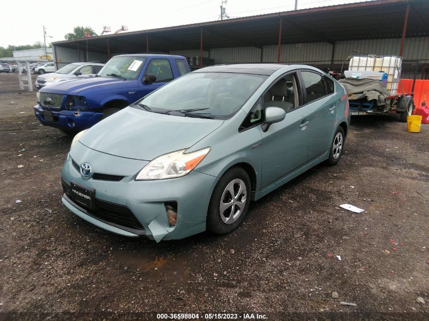 2013 TOYOTA PRIUS ONE/TWO/THREE/FOUR/FIVE - JTDKN3DUXD5593156
