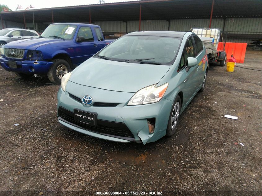 2013 TOYOTA PRIUS ONE/TWO/THREE/FOUR/FIVE - JTDKN3DUXD5593156