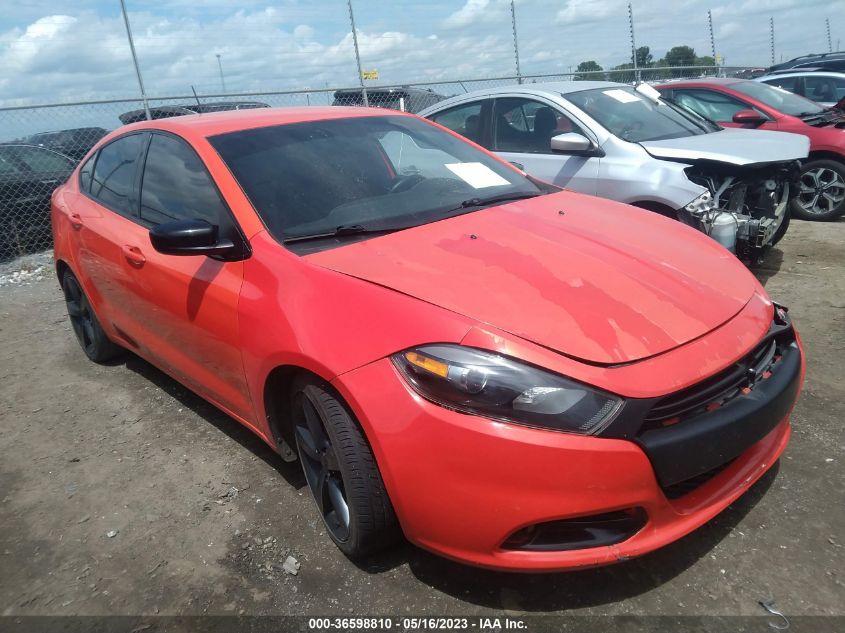 2016 DODGE DART SXT - 1C3CDFBB5GD635581
