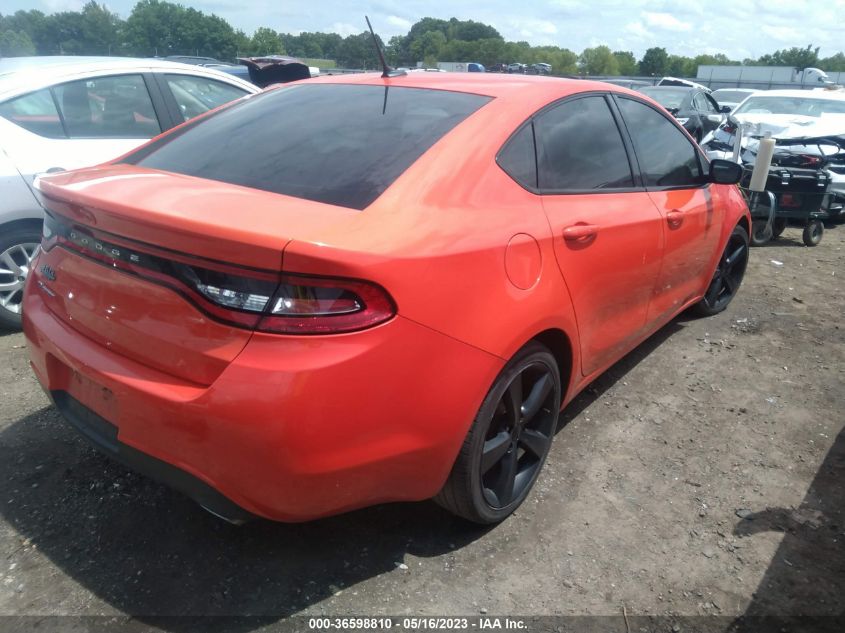 2016 DODGE DART SXT - 1C3CDFBB5GD635581