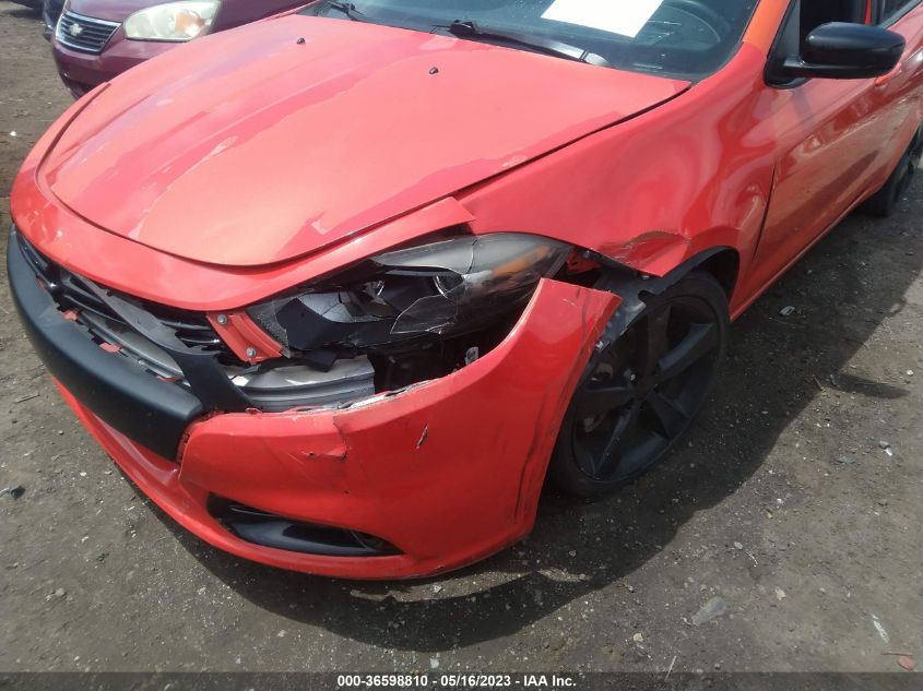 2016 DODGE DART SXT - 1C3CDFBB5GD635581