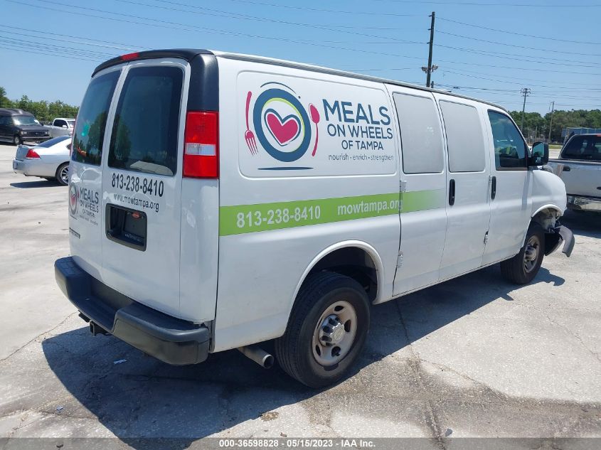 2020 CHEVROLET EXPRESS CARGO VAN - 1GCWGAFGXL1276314