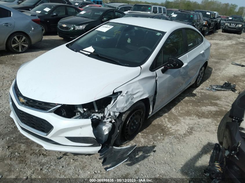 2017 CHEVROLET CRUZE LS - 1G1BC5SM2H7184477