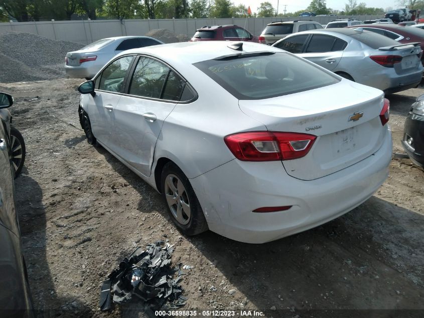 2017 CHEVROLET CRUZE LS - 1G1BC5SM2H7184477