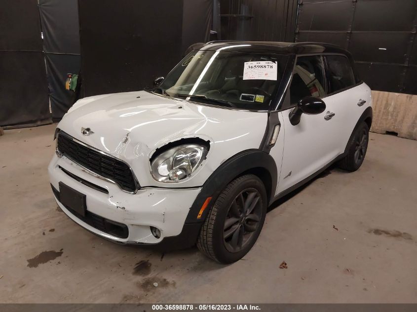 2013 MINI COUNTRYMAN COOPER S WMWZC5C53DWP33209