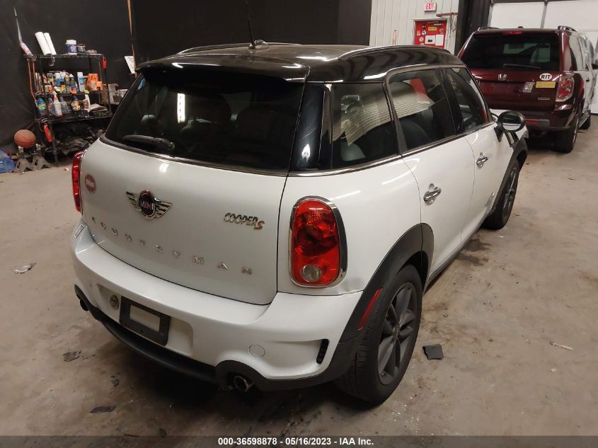 2013 MINI COUNTRYMAN COOPER S WMWZC5C53DWP33209