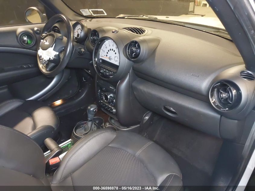 2013 MINI COUNTRYMAN COOPER S WMWZC5C53DWP33209
