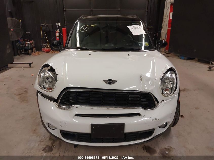2013 MINI COUNTRYMAN COOPER S WMWZC5C53DWP33209