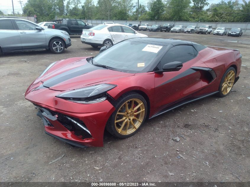 2022 CHEVROLET CORVETTE 2LT - 1G1YB3D46N5120156