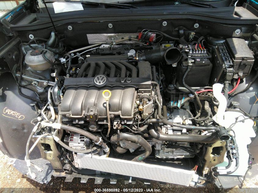 2022 VOLKSWAGEN ATLAS 3.6L V6 SE W/TECHNOLOGY - 1V2JR2CA5NC533492