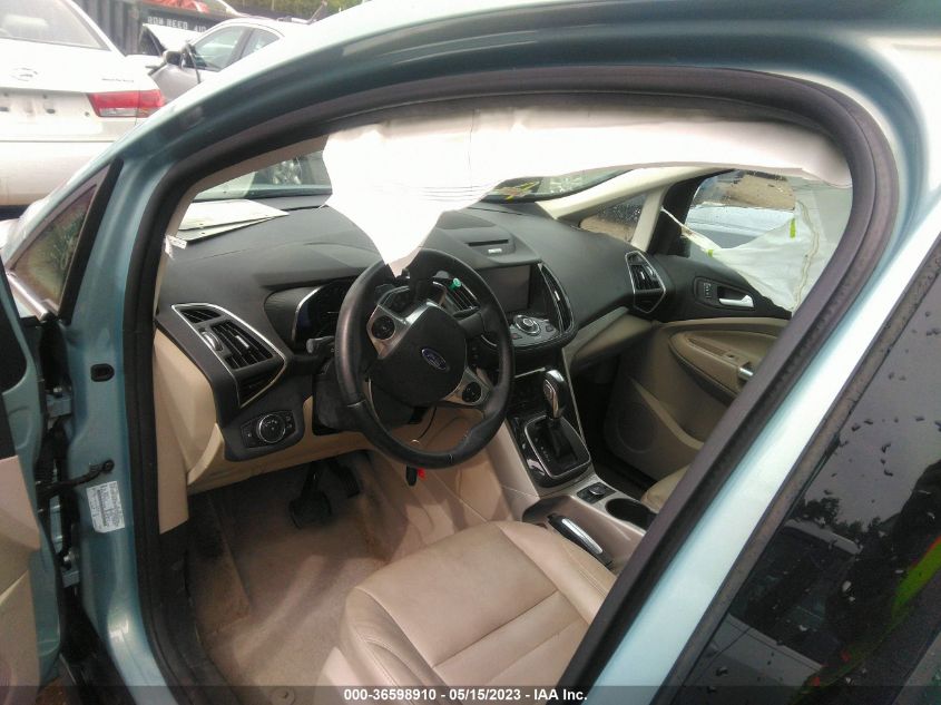 2013 FORD C-MAX HYBRID SEL - 1FADP5BU0DL509073