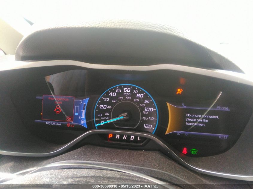 2013 FORD C-MAX HYBRID SEL - 1FADP5BU0DL509073