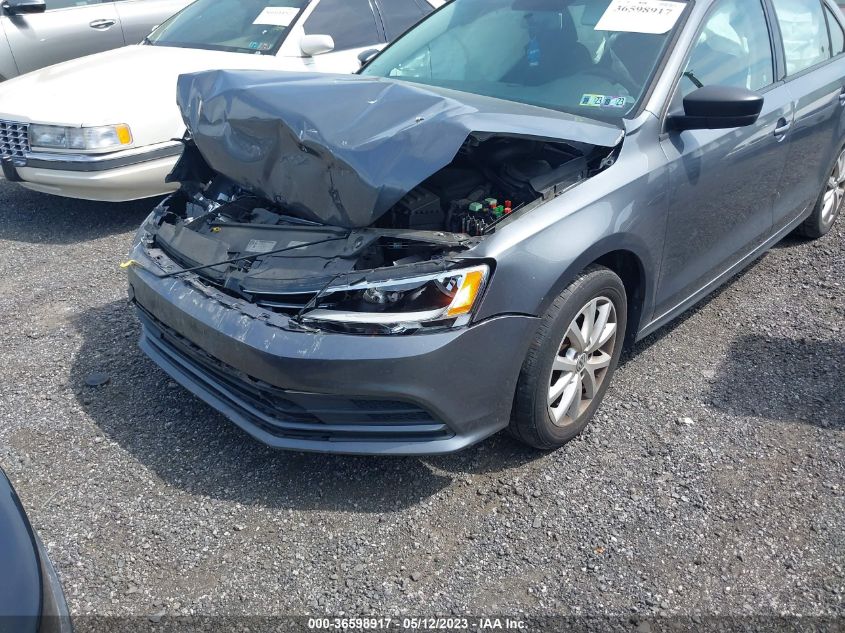 2015 VOLKSWAGEN JETTA SEDAN 1.8T SE - 3VWD17AJ1FM263194