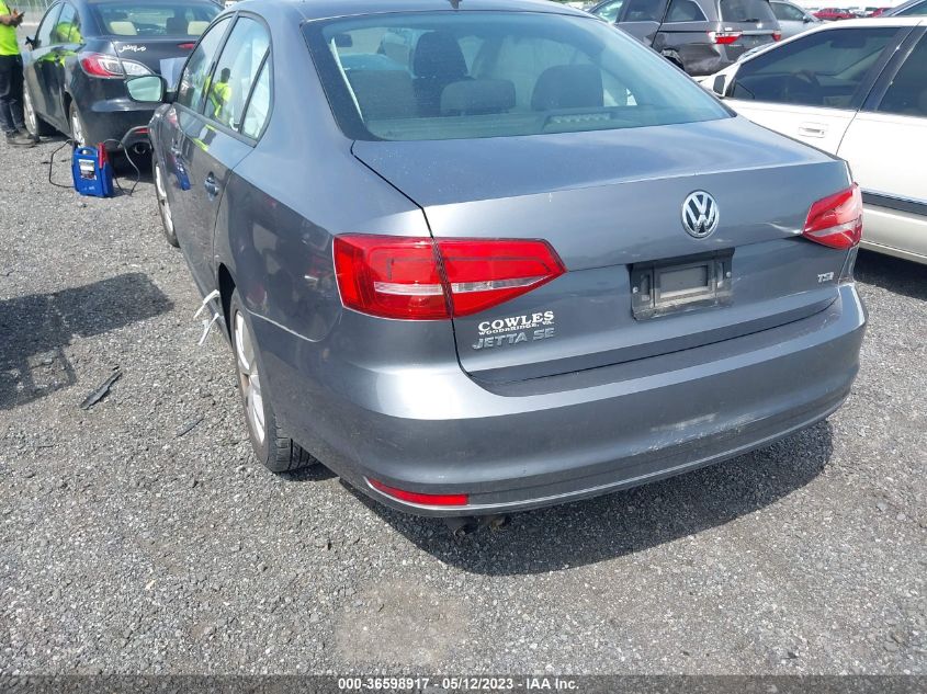 2015 VOLKSWAGEN JETTA SEDAN 1.8T SE - 3VWD17AJ1FM263194