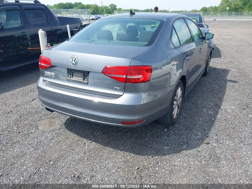 2015 VOLKSWAGEN JETTA SEDAN 1.8T SE - 3VWD17AJ1FM263194