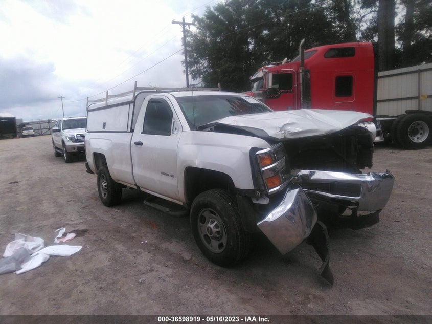 VIN 1GC0CUEG7JZ339792 2018 CHEVROLET SILVERADO 2500HD WORK TRUCK