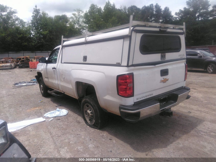 VIN 1GC0CUEG7JZ339792 2018 CHEVROLET SILVERADO 2500HD WORK TRUCK