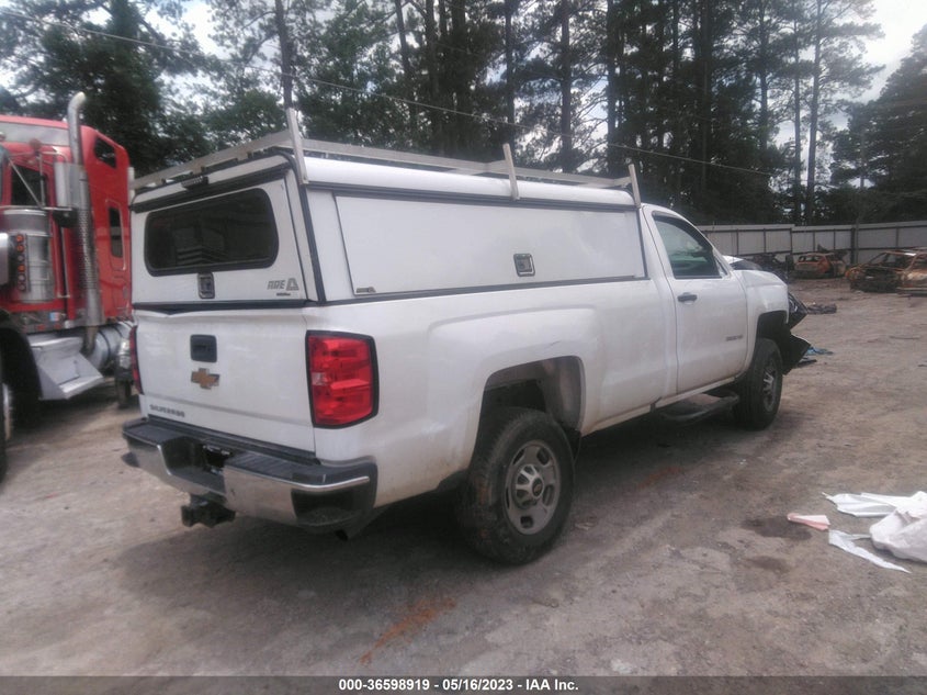 VIN 1GC0CUEG7JZ339792 2018 CHEVROLET SILVERADO 2500HD WORK TRUCK
