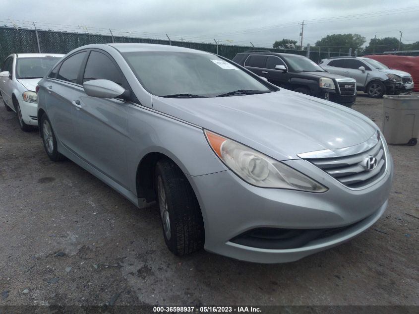 2014 HYUNDAI SONATA GLS - 5NPEB4ACXEH880781