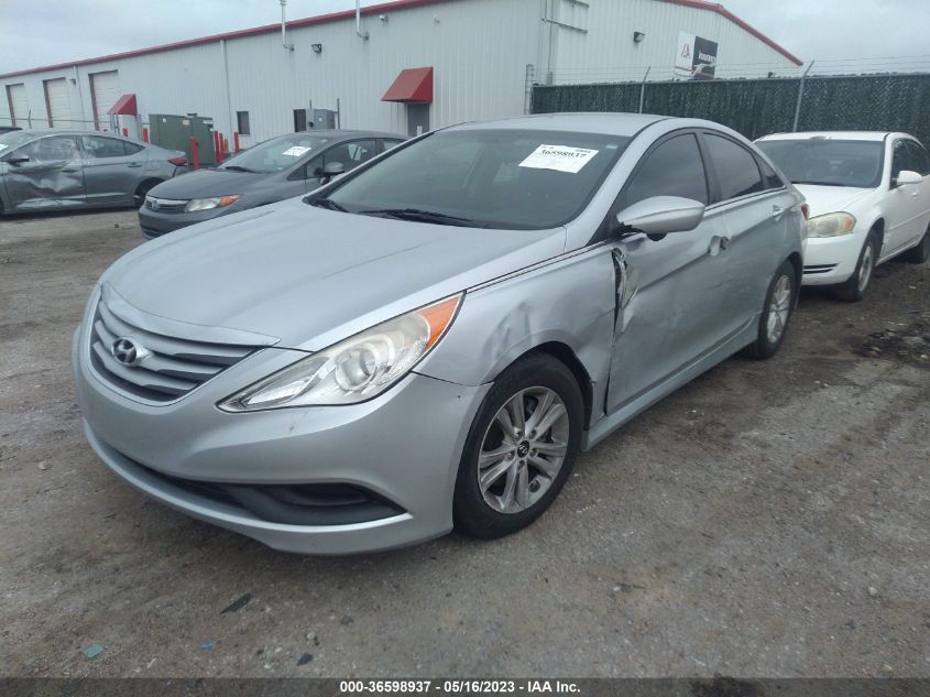 2014 HYUNDAI SONATA GLS - 5NPEB4ACXEH880781