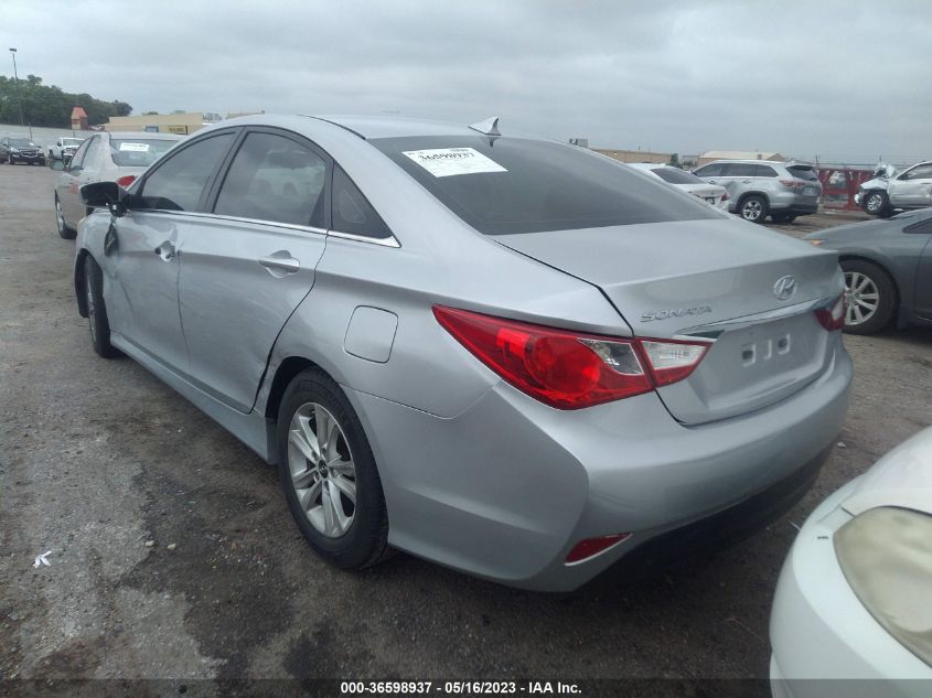 2014 HYUNDAI SONATA GLS - 5NPEB4ACXEH880781