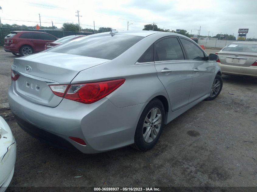 2014 HYUNDAI SONATA GLS - 5NPEB4ACXEH880781