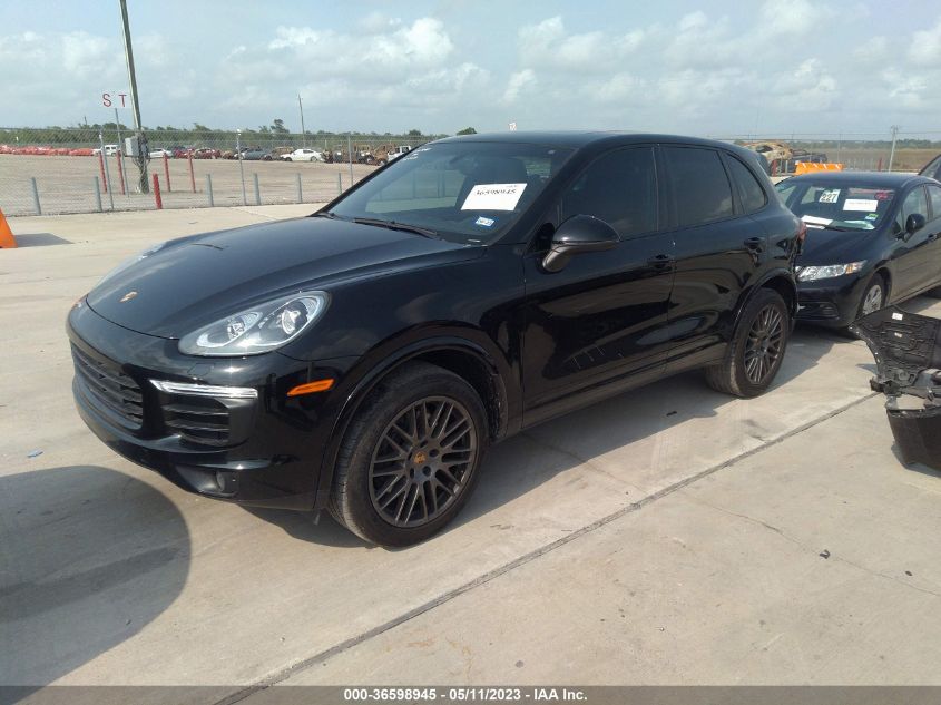 2017 PORSCHE CAYENNE WP1AA2A21HKA90027