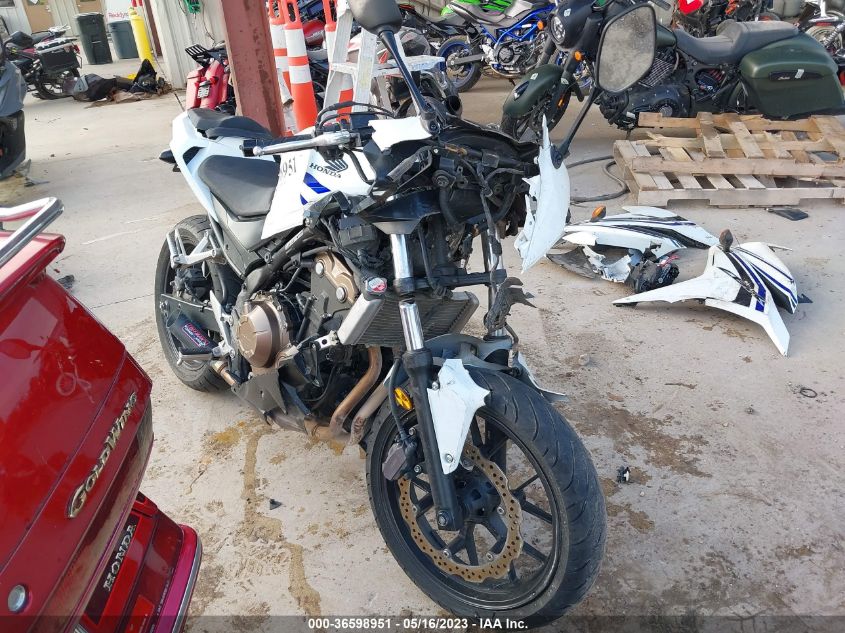 2016 HONDA CBR500 R - MLHPC4465G5300283