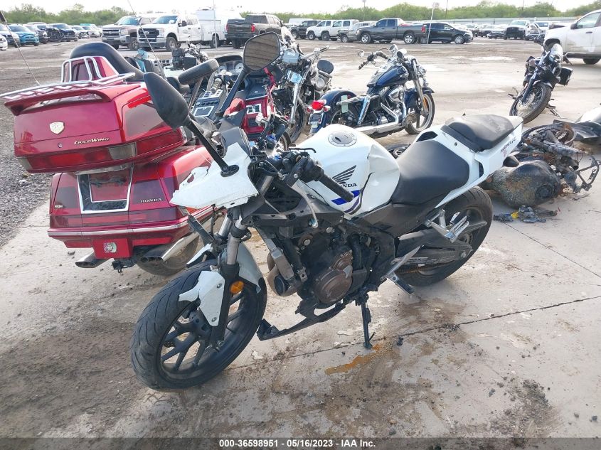 2016 HONDA CBR500 R - MLHPC4465G5300283