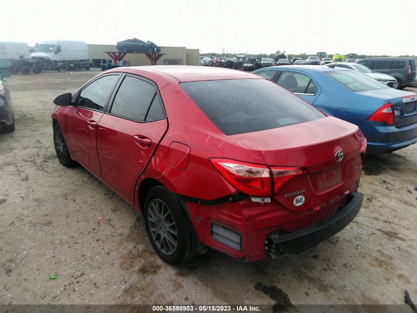 2017 TOYOTA COROLLA L/LE/XLE/SE - 5YFBURHEXHP630384