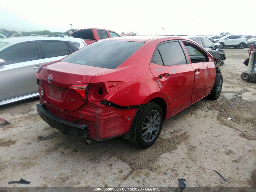 2017 TOYOTA COROLLA L/LE/XLE/SE - 5YFBURHEXHP630384