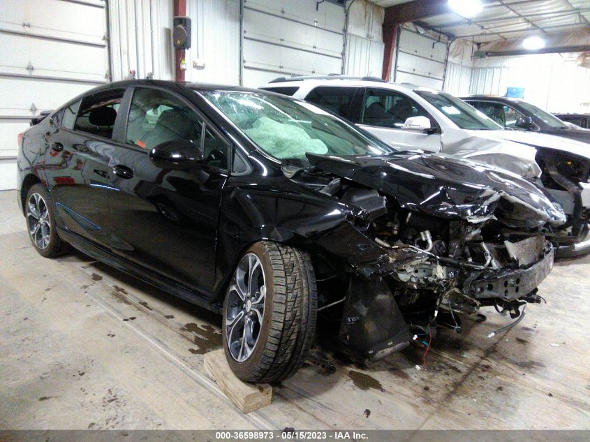 2019 CHEVROLET CRUZE LT - 1G1BE5SM1K7140777