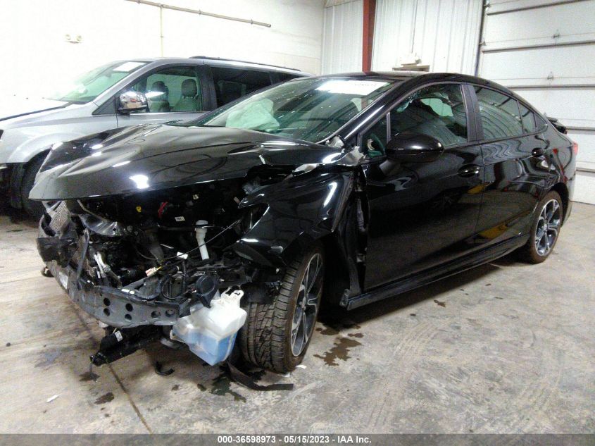 2019 CHEVROLET CRUZE LT - 1G1BE5SM1K7140777
